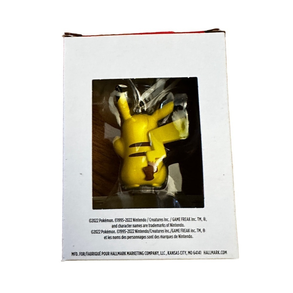 Hallmark Pokemon Pikachu‎ Christmas Tree Ornament NIB - Picture 2 of 2